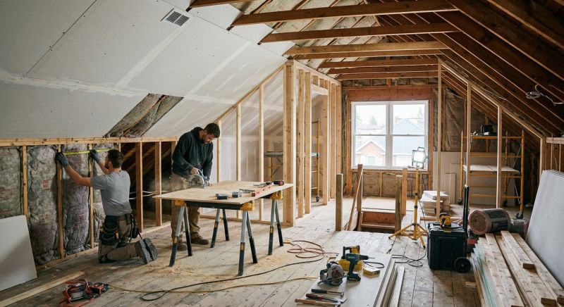 Attic Finishing in Alpharetta, GA