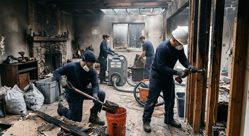 Fire Damage Cleanup in Chandler, AZ
