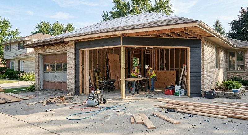 Garage Extension in Conroe, TX