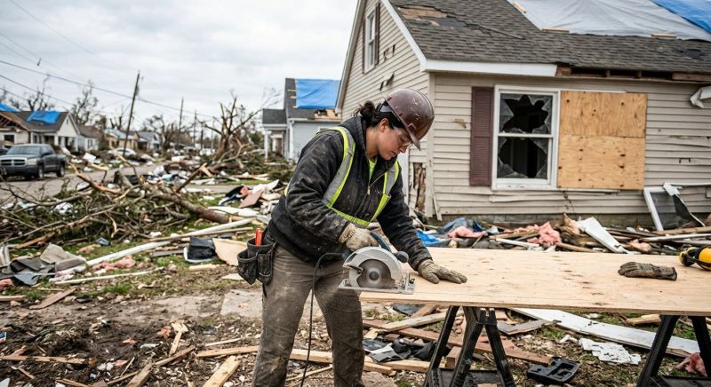 Hurricane Damage Restoration in Overland Park, KS
