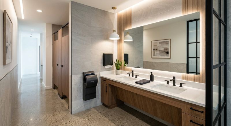Office Restroom Renovation in Denver, CO