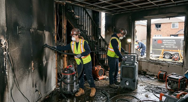 Residential Fire Restoration in Phoenix, AZ