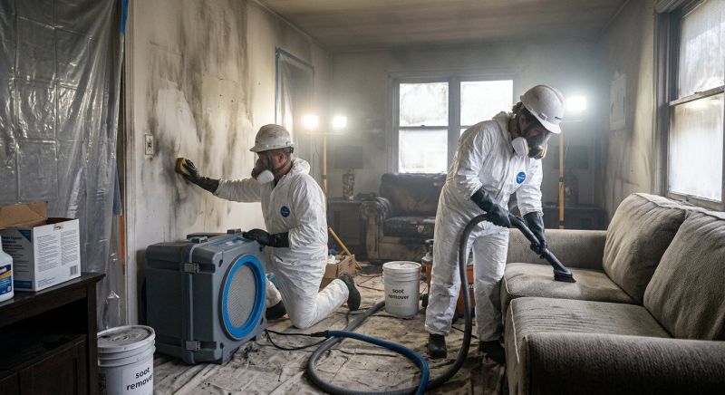 Smoke Damage Removal in Gilbert, AZ
