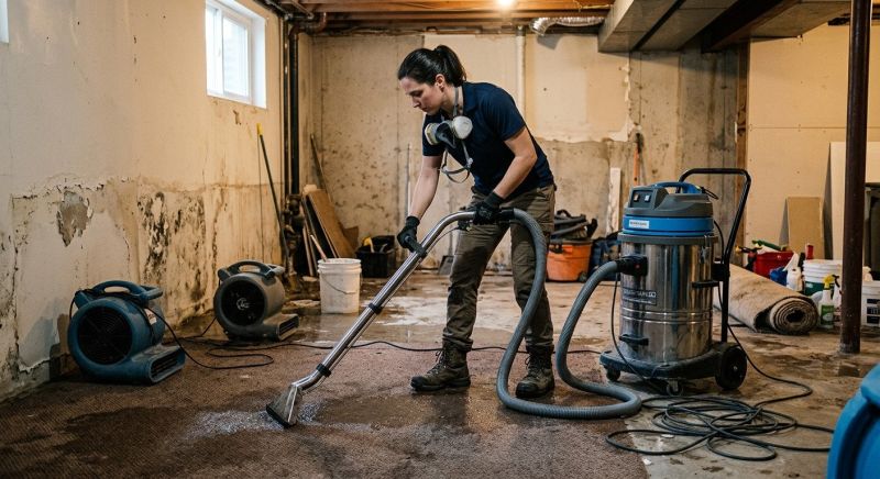 Water Damage Cleanup in Wilmington, NC