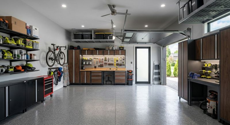 Attached Garage Renovation in Conroe, TX