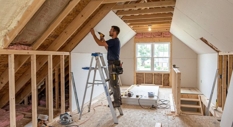Attic Finishing in Alpharetta, GA
