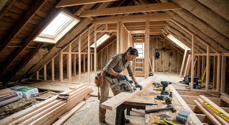 Attic Renovation in Alpharetta, GA