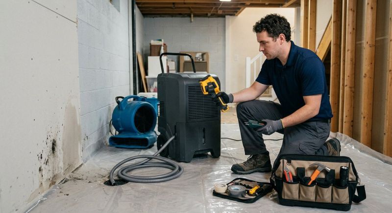 Basement Drying in Chandler, AZ