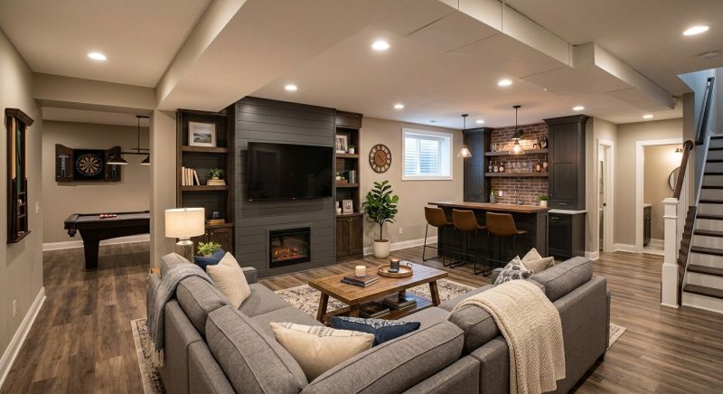 Basement Modification in Alpharetta, GA