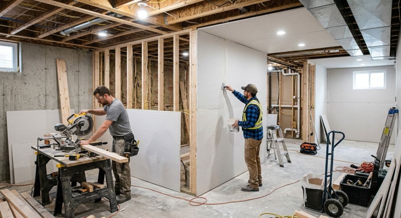 Basement Remodeling in Alpharetta, GA