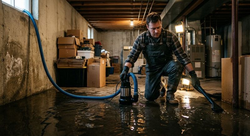 Basement Water Extraction in Santa Rosa, CA