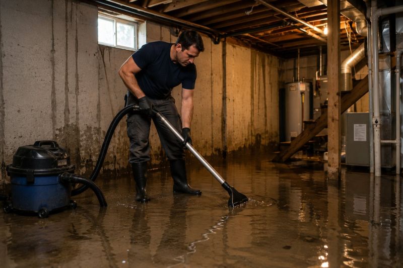 Basement Water Mitigation in Santa Rosa, CA