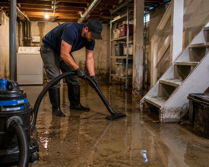 Basement Water Mitigation in Wilmington, NC