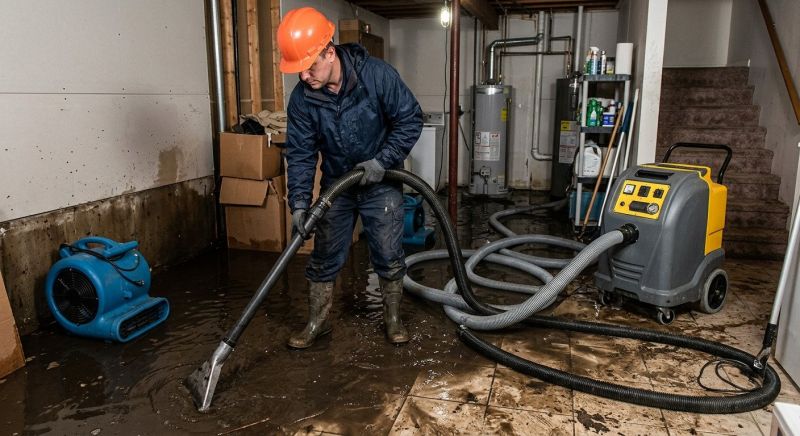 Basement Water Removal in Napa, CA