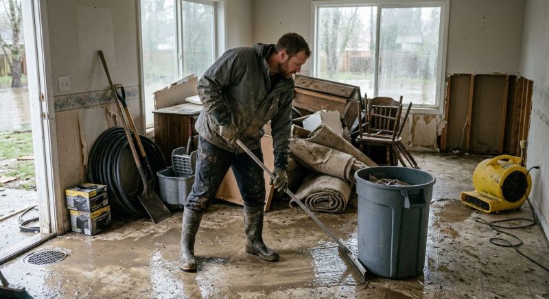 Burst Pipe Cleanup in Mesa, AZ