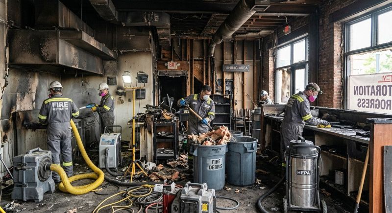 Commercial Fire Mitigation in Gilbert, AZ