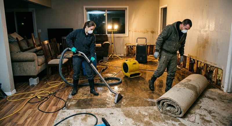 Crawlspace Water Cleanup in Scottsdale, AZ