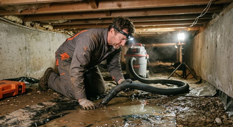 Crawlspace Water Removal in Phoenix, AZ