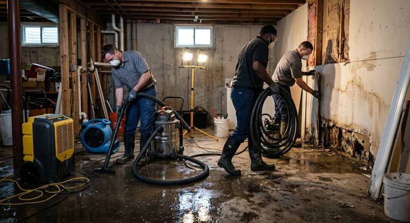 Crawlspace Water Restoration in Gilbert, AZ