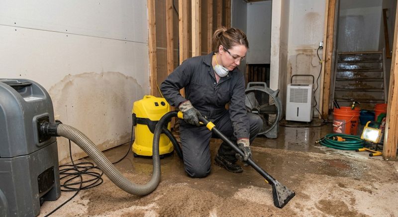 Emergency Water Damage Cleanup in Wilmington, NC