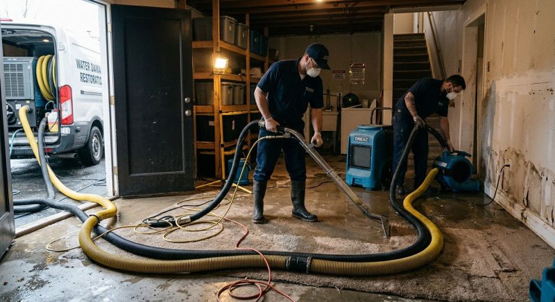 Emergency Water Removal in Wilmington, NC