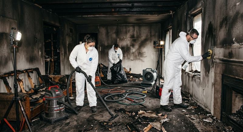 Fire Damage Cleaning in Scottsdale, AZ