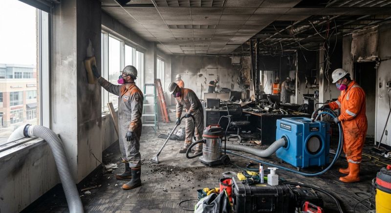Fire Damage Cleanup in Chandler, AZ