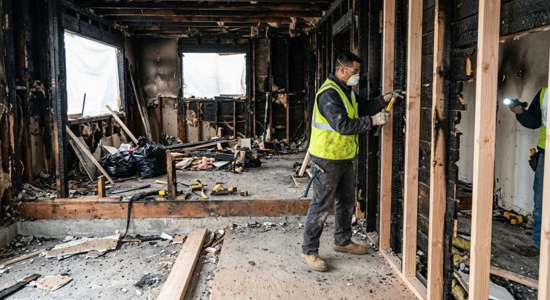 Fire Damage Reconstruction in Gilbert, AZ