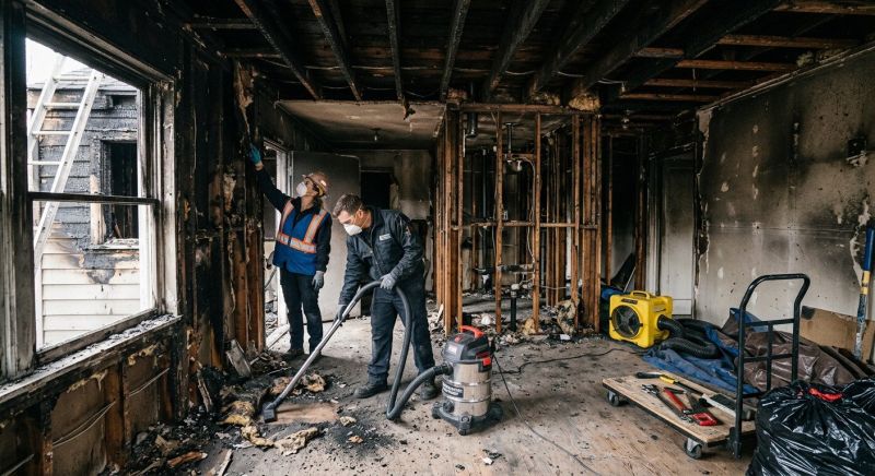 Fire Damage Reconstruction in Chandler, AZ