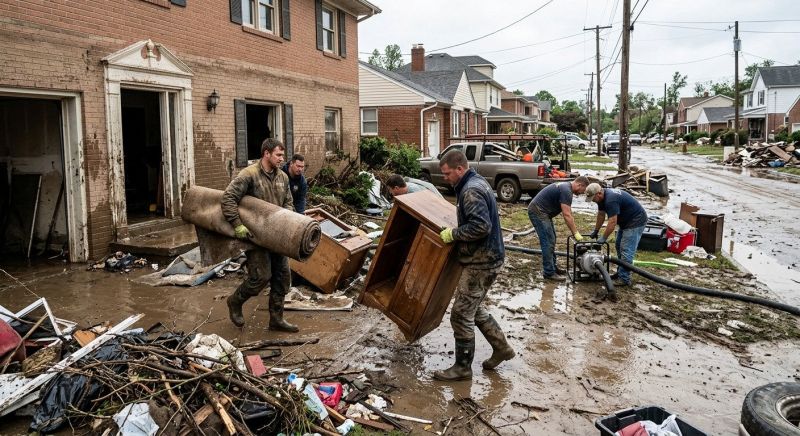 Flood Damage Cleanup in Napa, CA