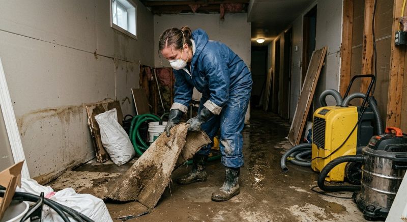 Flooded Basement Cleanup in Wilmington, NC