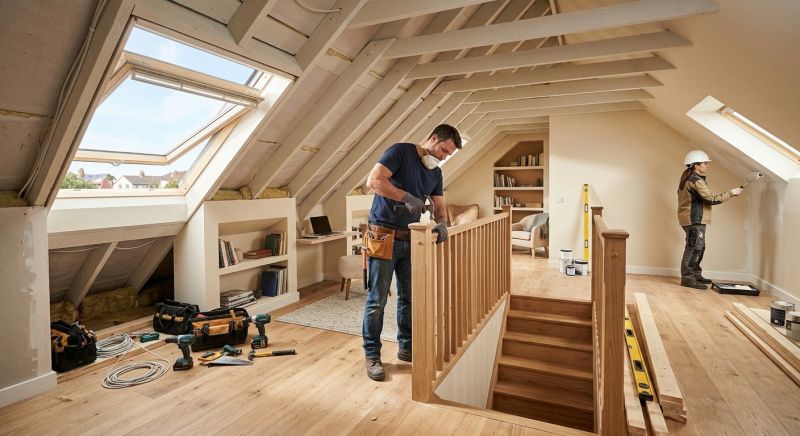 Garage Attic Remodeling in Conroe, TX