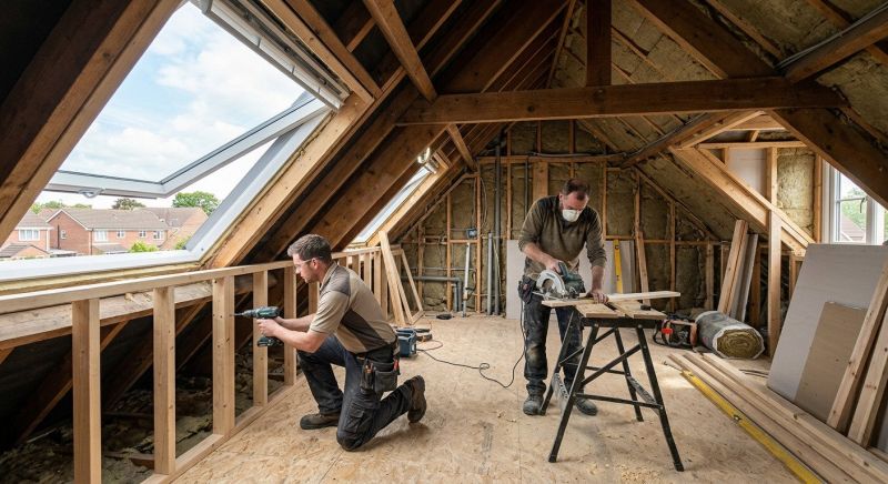 Garage Attic Remodeling in Conroe, TX