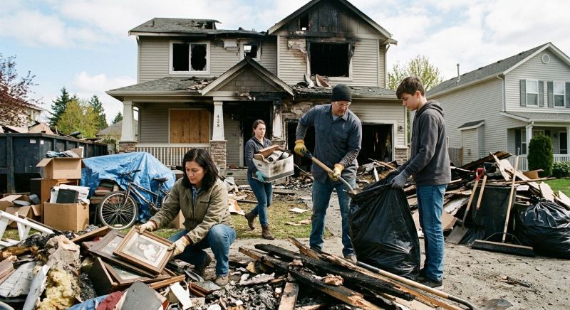 House Fire Recovery in Scottsdale, AZ