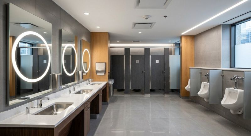 Office Restroom Renovation in Littleton, CO
