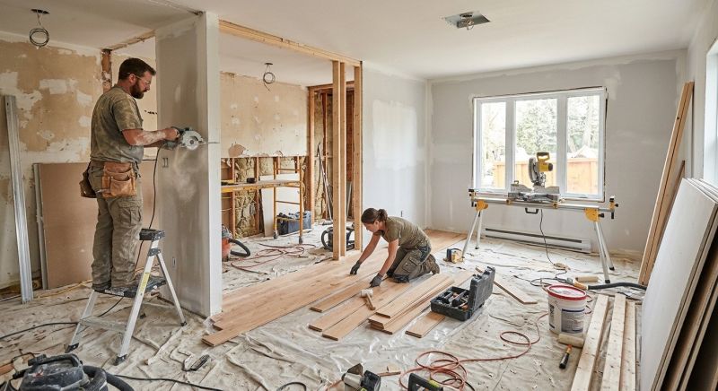 Rec Room Renovation in Conroe, TX