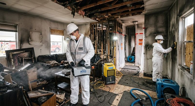 Residential Fire Restoration in Mesa, AZ