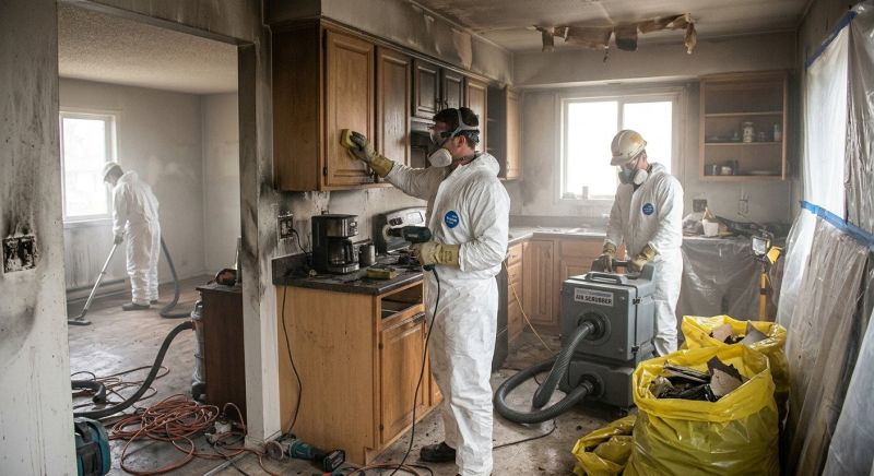 Residential Fire Restoration in Scottsdale, AZ