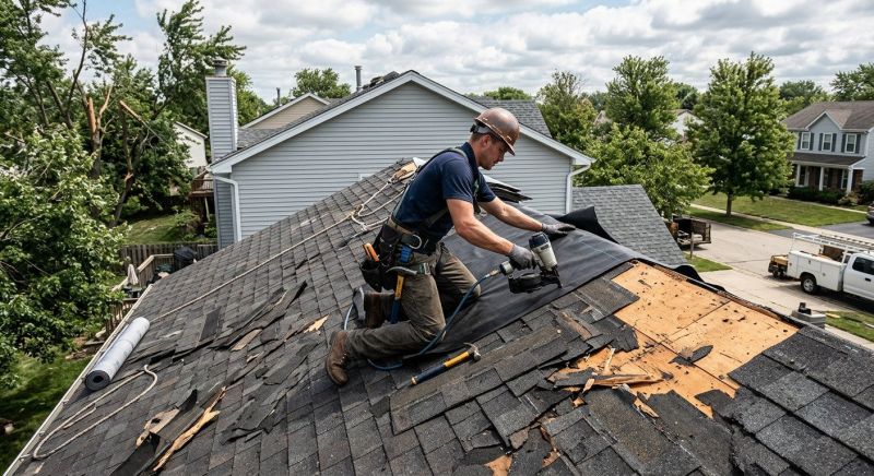Roof Storm Damage Remediation in Alpharetta, GA