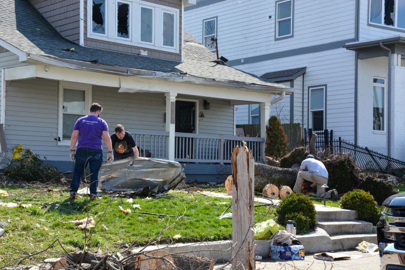 Storm Damage Repair in Overland Park, KS