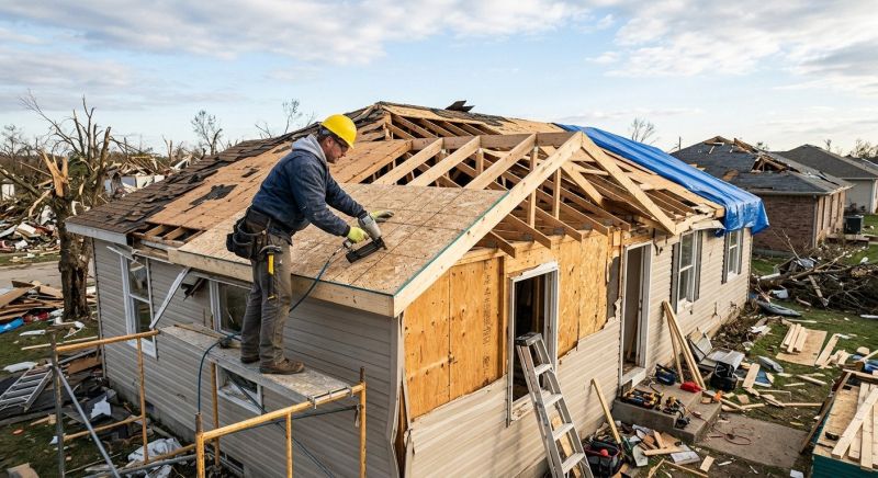 Storm Damage Restoration in Alpharetta, GA