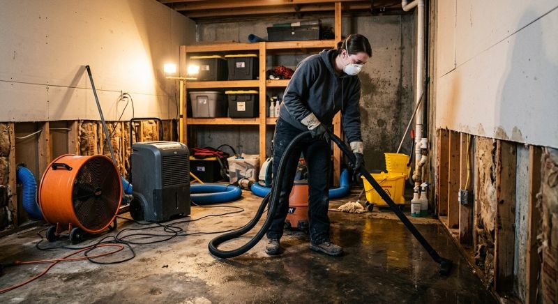 Water Damage Mitigation in Wilmington, NC
