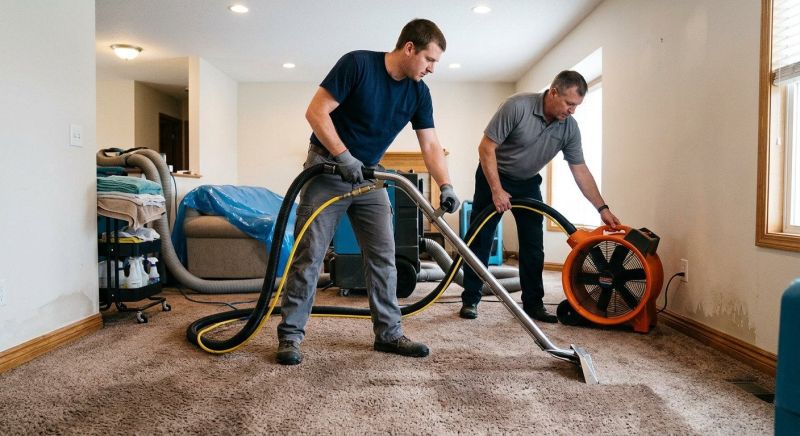 Wet Carpet Drying in Chandler, AZ
